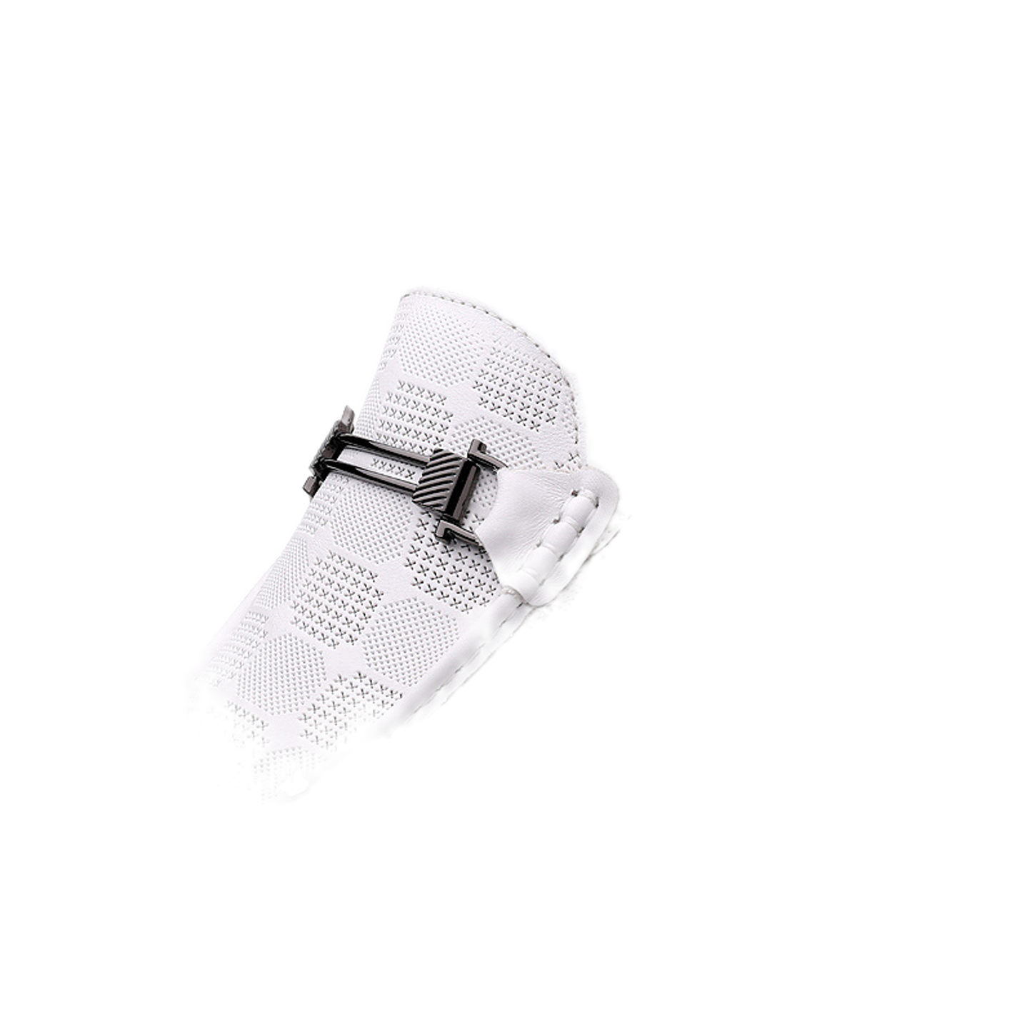 Zapato clásico de cuero hombre color blanco