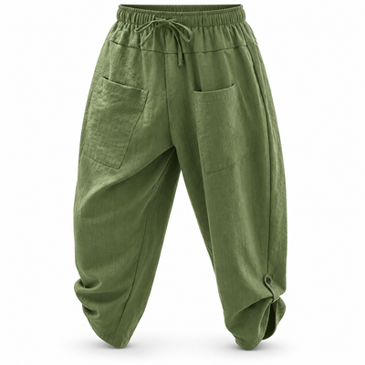 Luansky AI white product card — pantalon-algodon-hombre-5-colores