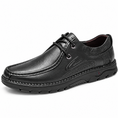 Luansky AI white product card — zapato-casual-cuero-hombre-low-top-negro-cafe