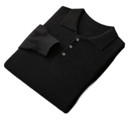 Sweater de lana hombre color negro