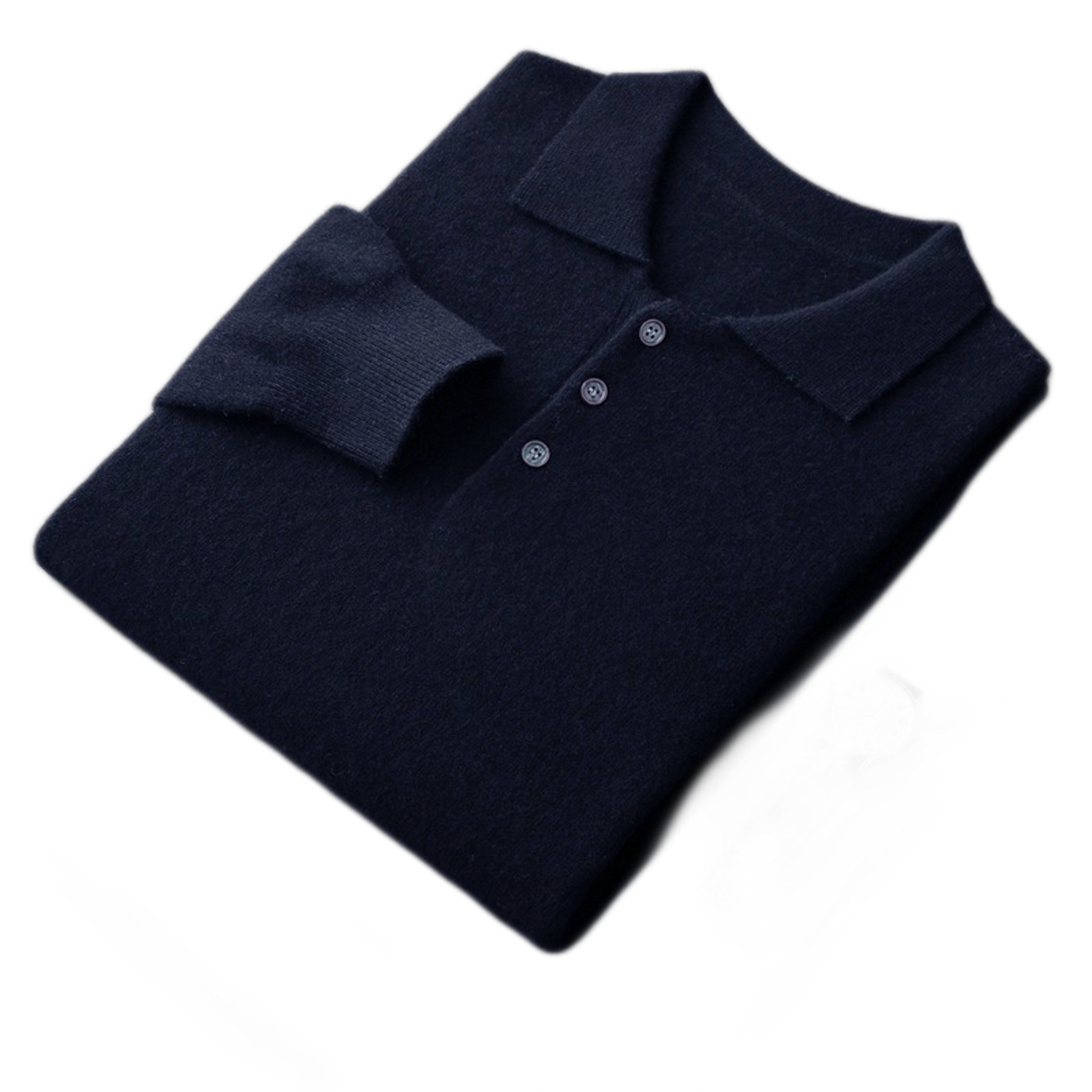 Sweater de lana hombre color azul oscuro