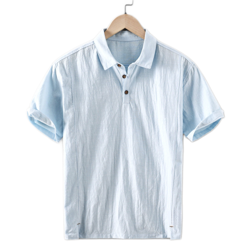 Camisa de lino hombre