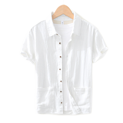 Camisa hombre color blanco