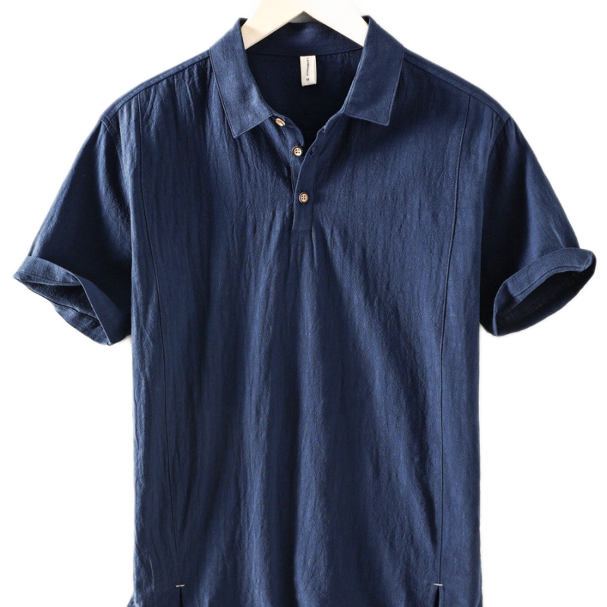 Camisa de algodón hombre, corte clásico