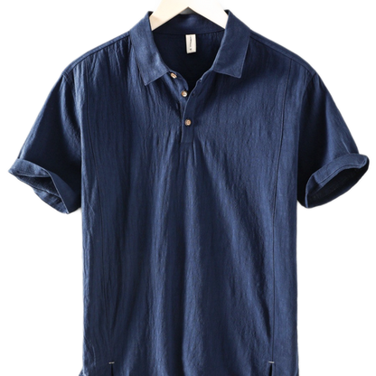 Camisa de algodón hombre, corte clásico