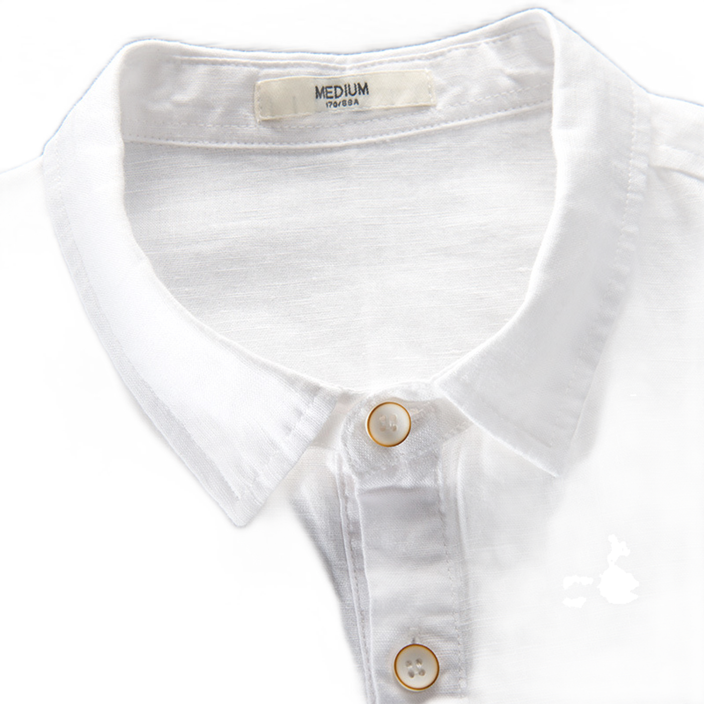 Camisa de lino hombre, manga larga