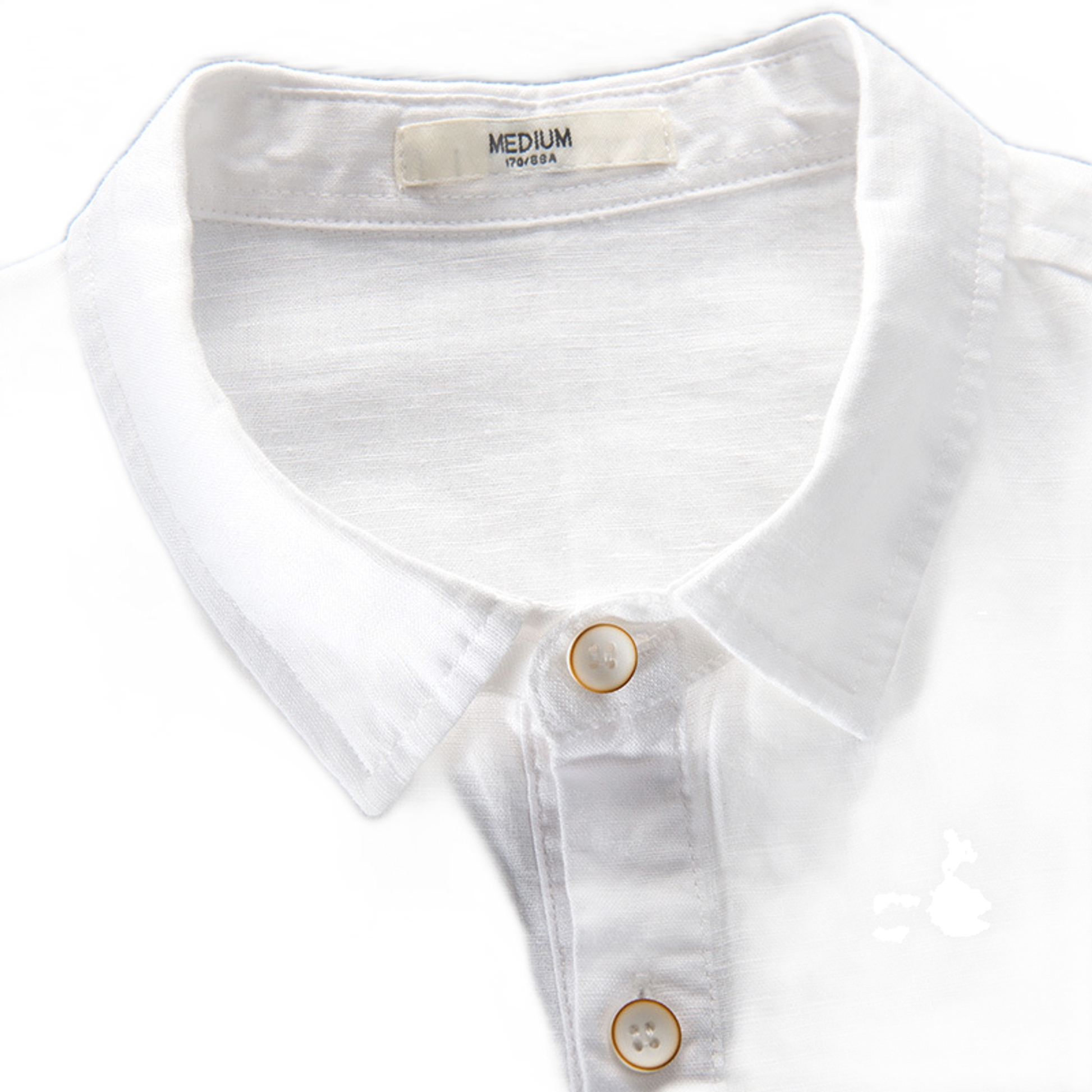 Camisa de lino hombre, manga larga