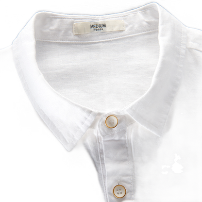 Camisa de lino hombre, manga larga