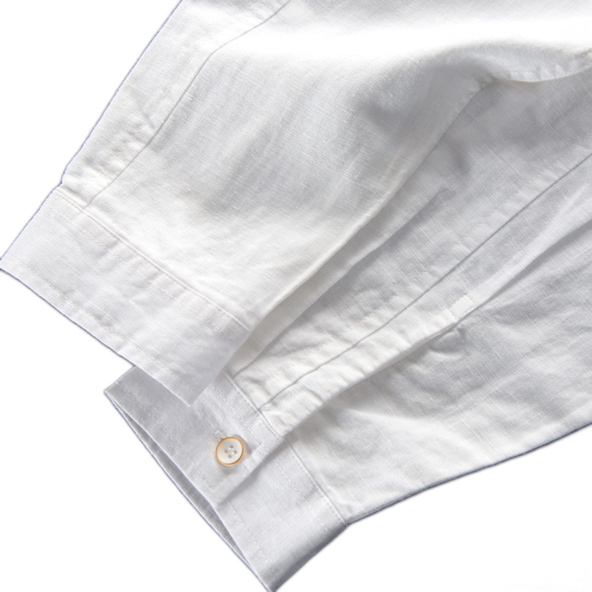 Camisa de lino hombre, manga larga