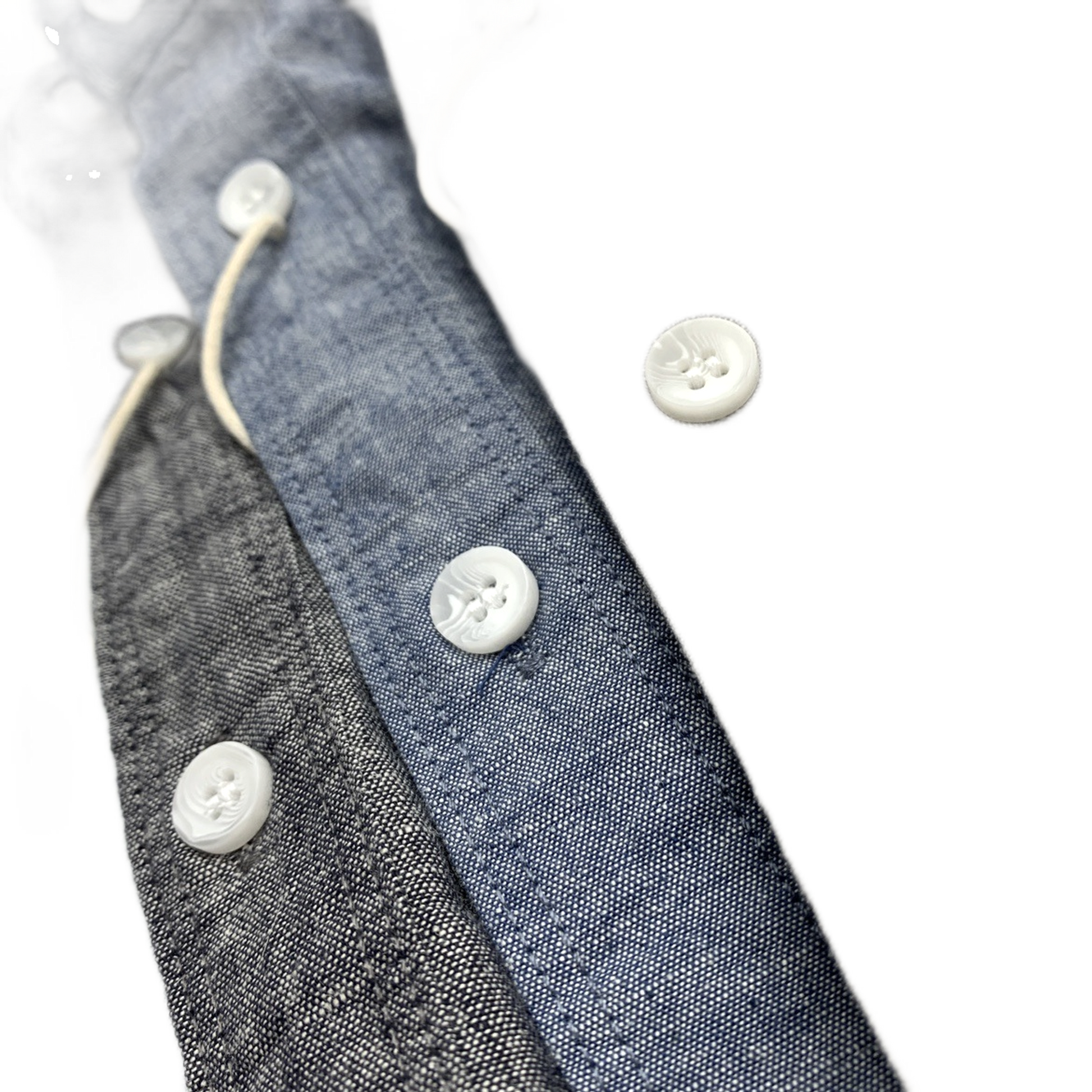 Camisa de algodón hombre, tonos gris