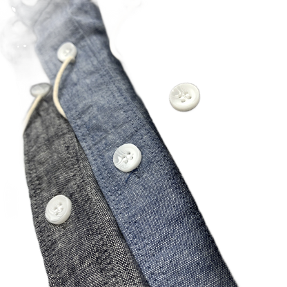 Camisa de algodón hombre, tonos gris