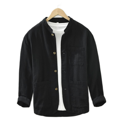 Camisa hombre color negro