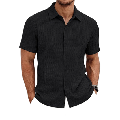 Polo hombre color negro