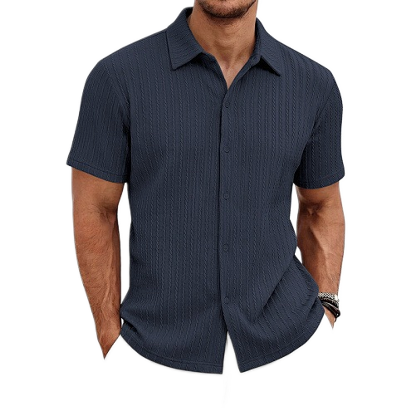 Polo hombre, corte slim