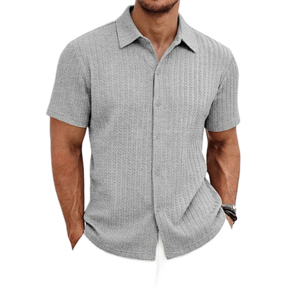Polo hombre color gris claro