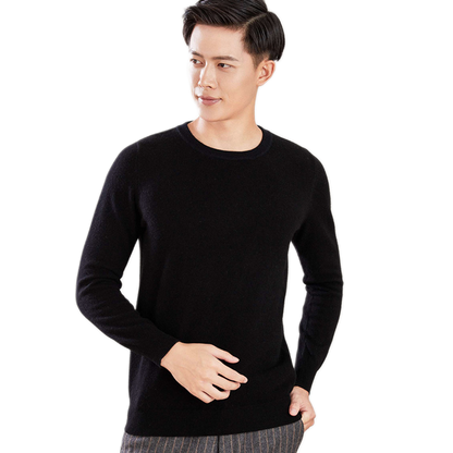 Sweater de lana hombre color negro