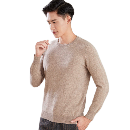 Sweater de lana hombre, cuello V o redondo