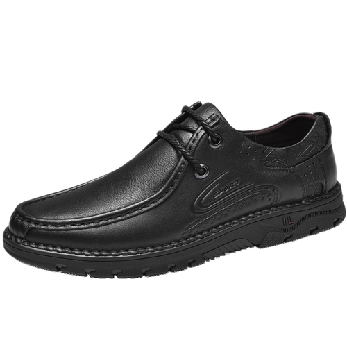 Zapato casual de cuero hombre, low-top