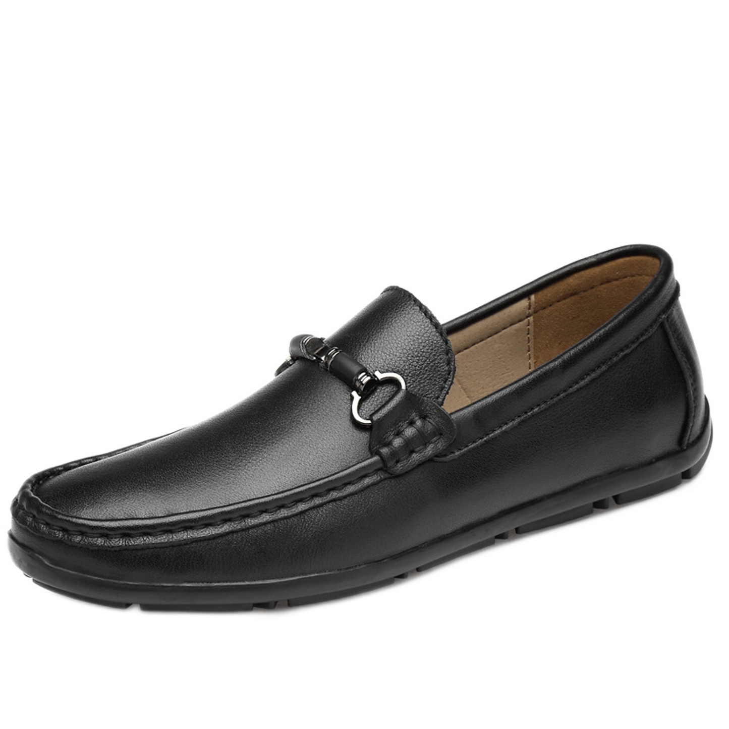 Zapato social de cuero hombre color negro