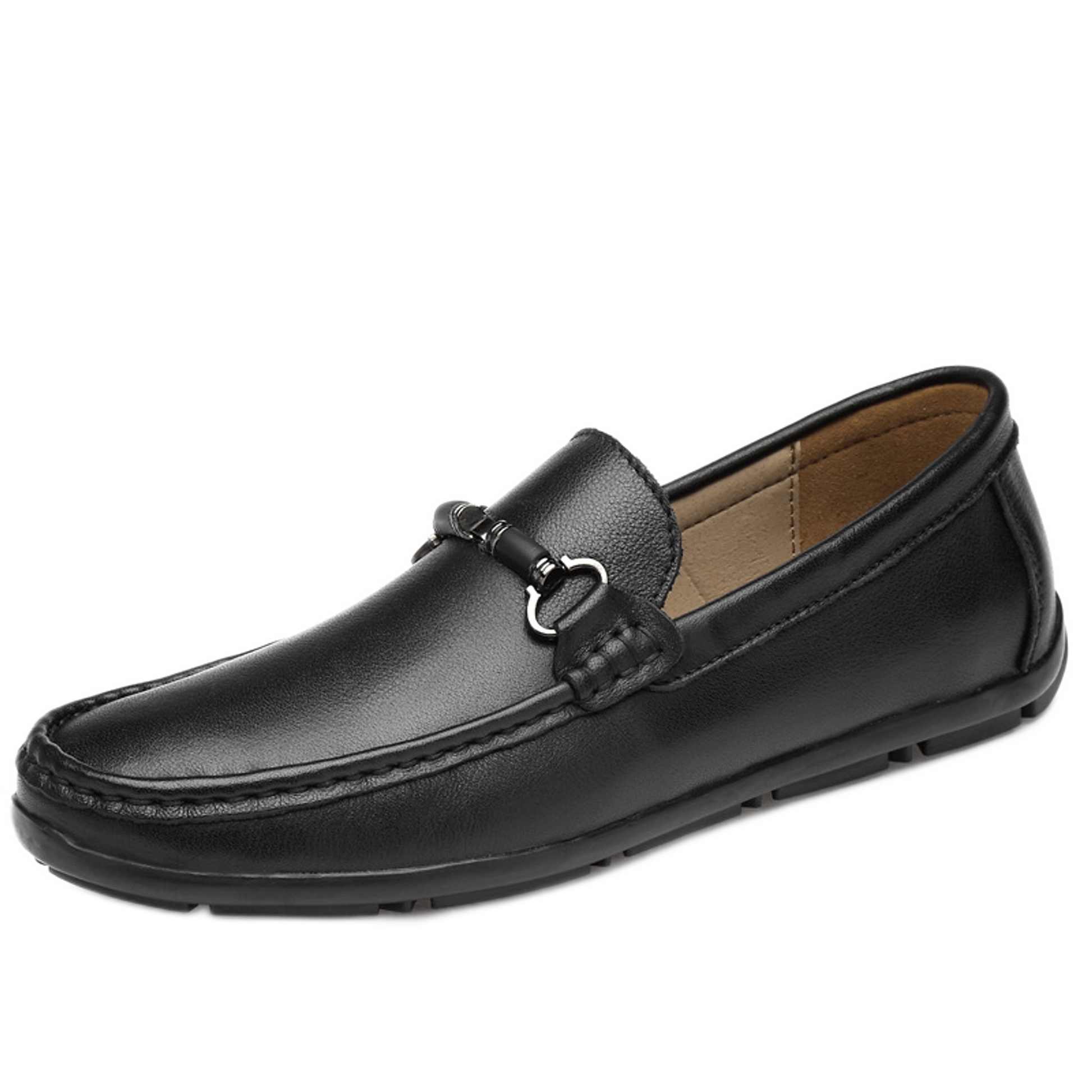 Zapato social de cuero hombre color negro