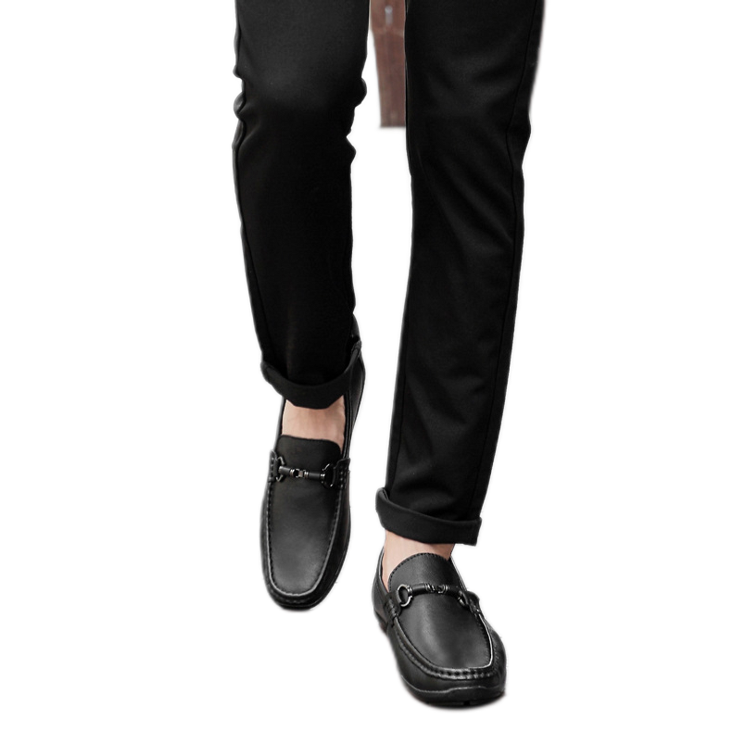 Zapato social de cuero hombre