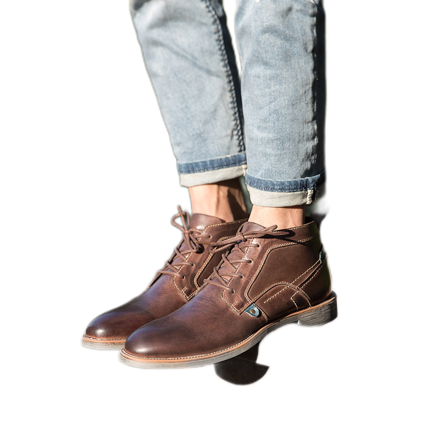 Zapato clásico de cuero hombre