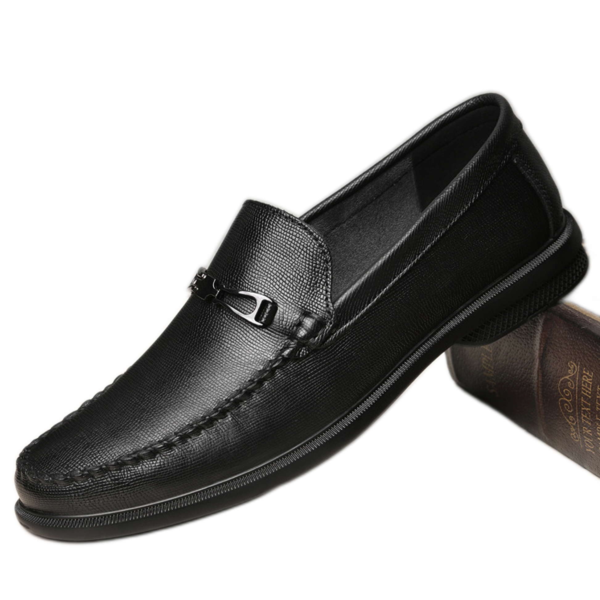 Zapato social de cuero hombre