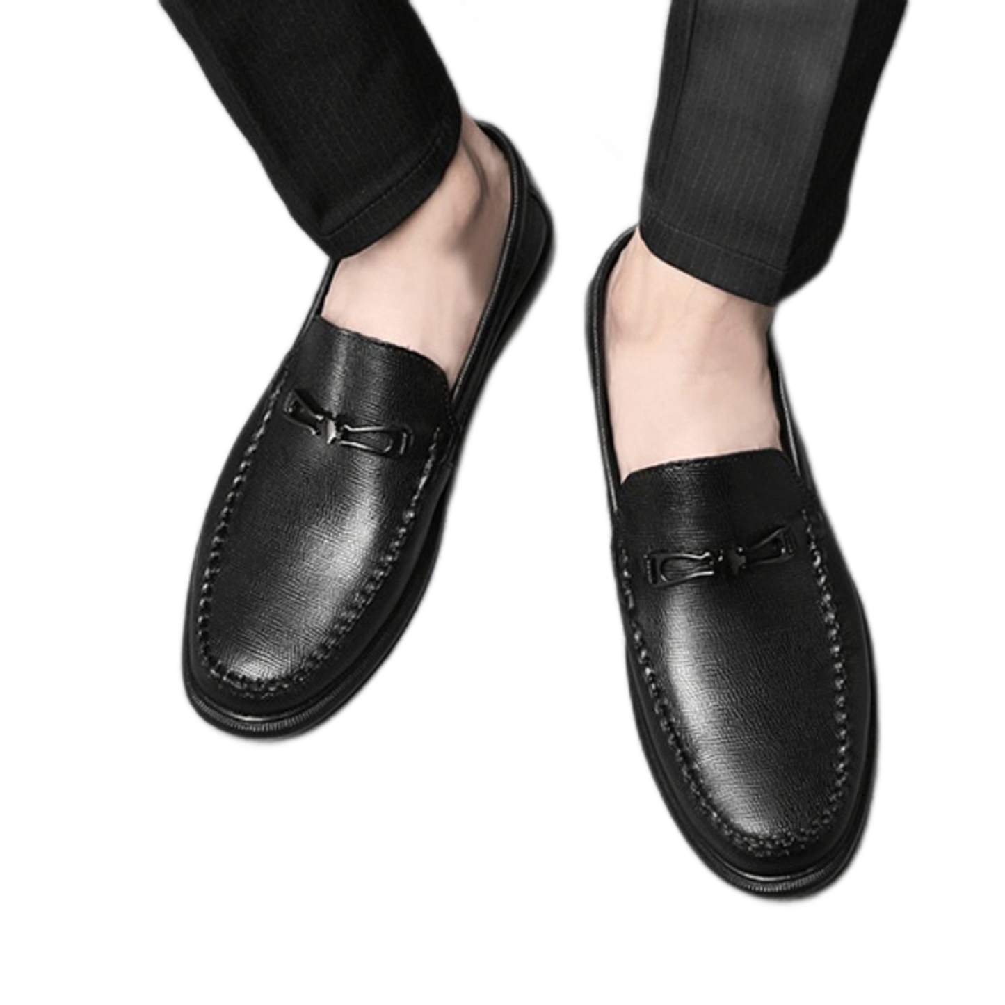 Zapato social de cuero hombre
