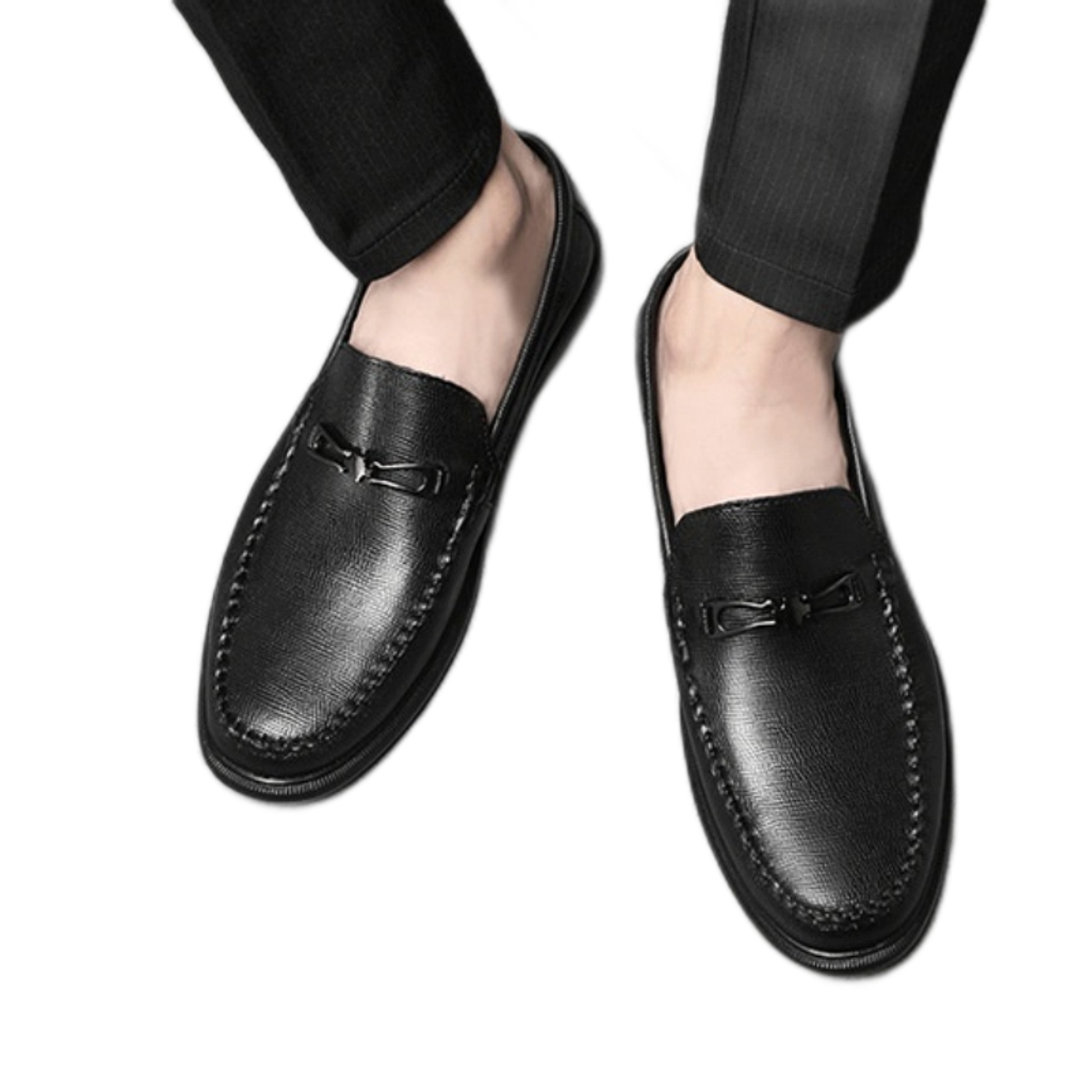 Zapato social de cuero hombre