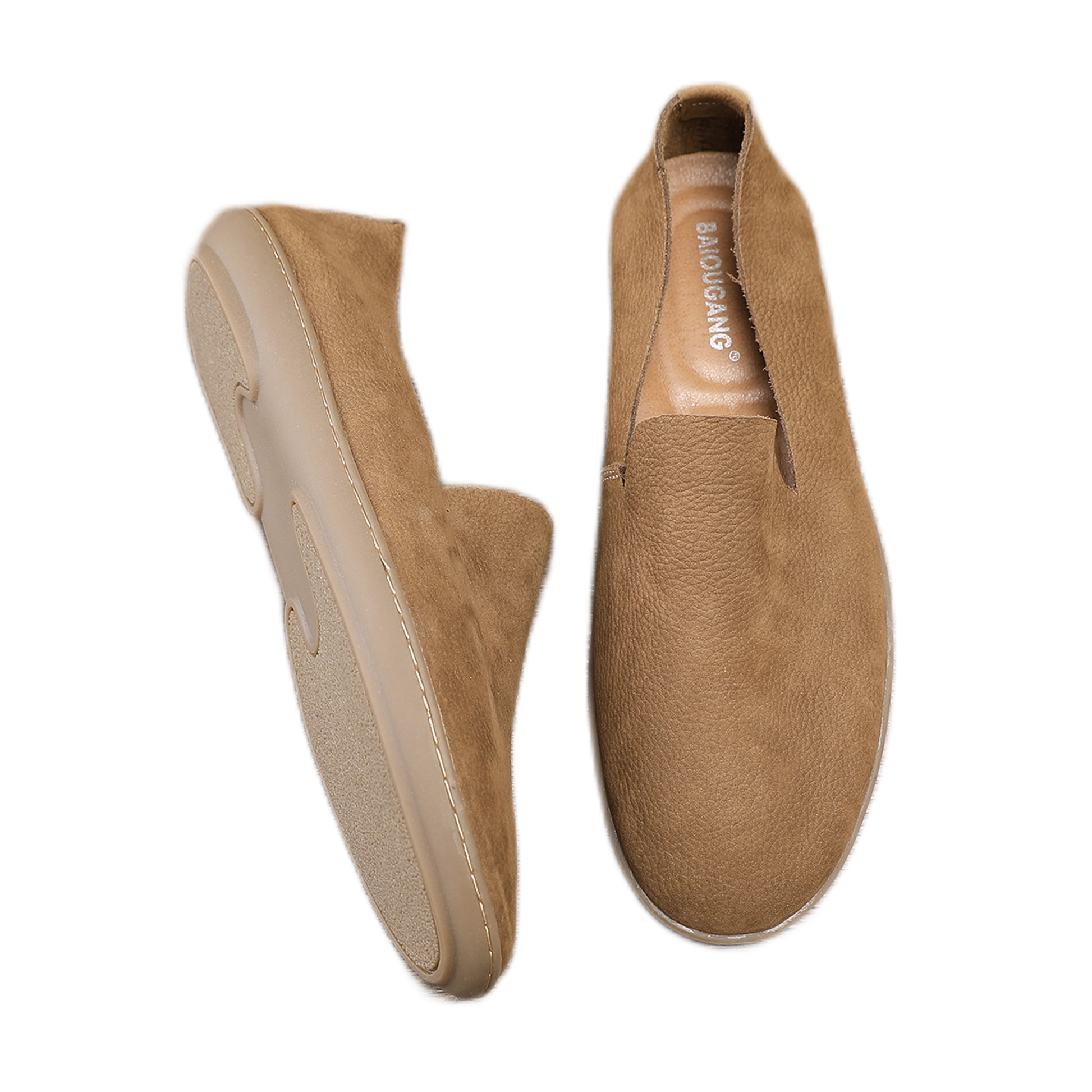 Zapato social de cuero hombre