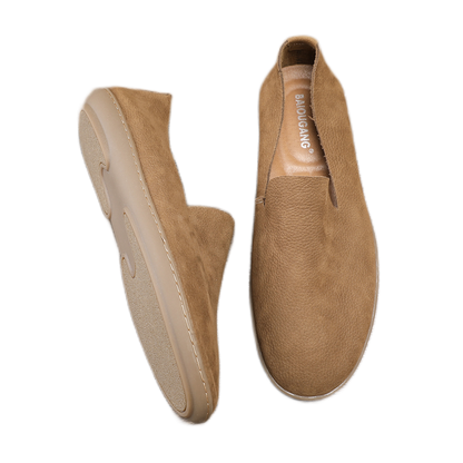Zapato social de cuero hombre