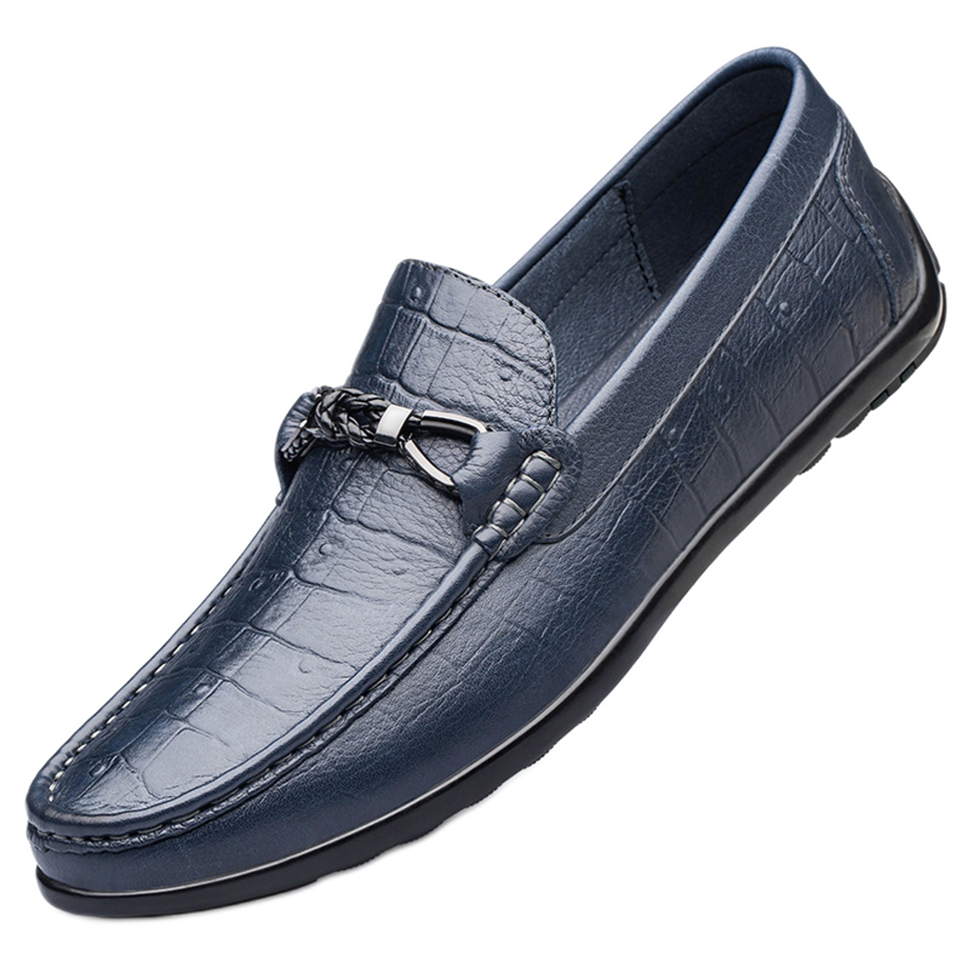 Mocasín de cuero hombre