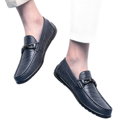 Mocasín de cuero hombre