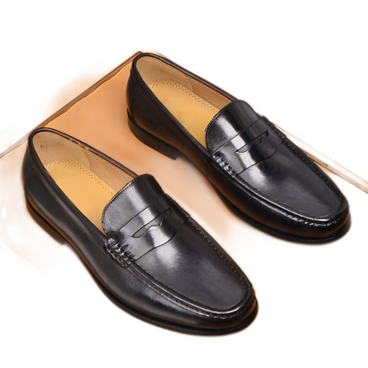 Zapato social de cuero hombre color negro