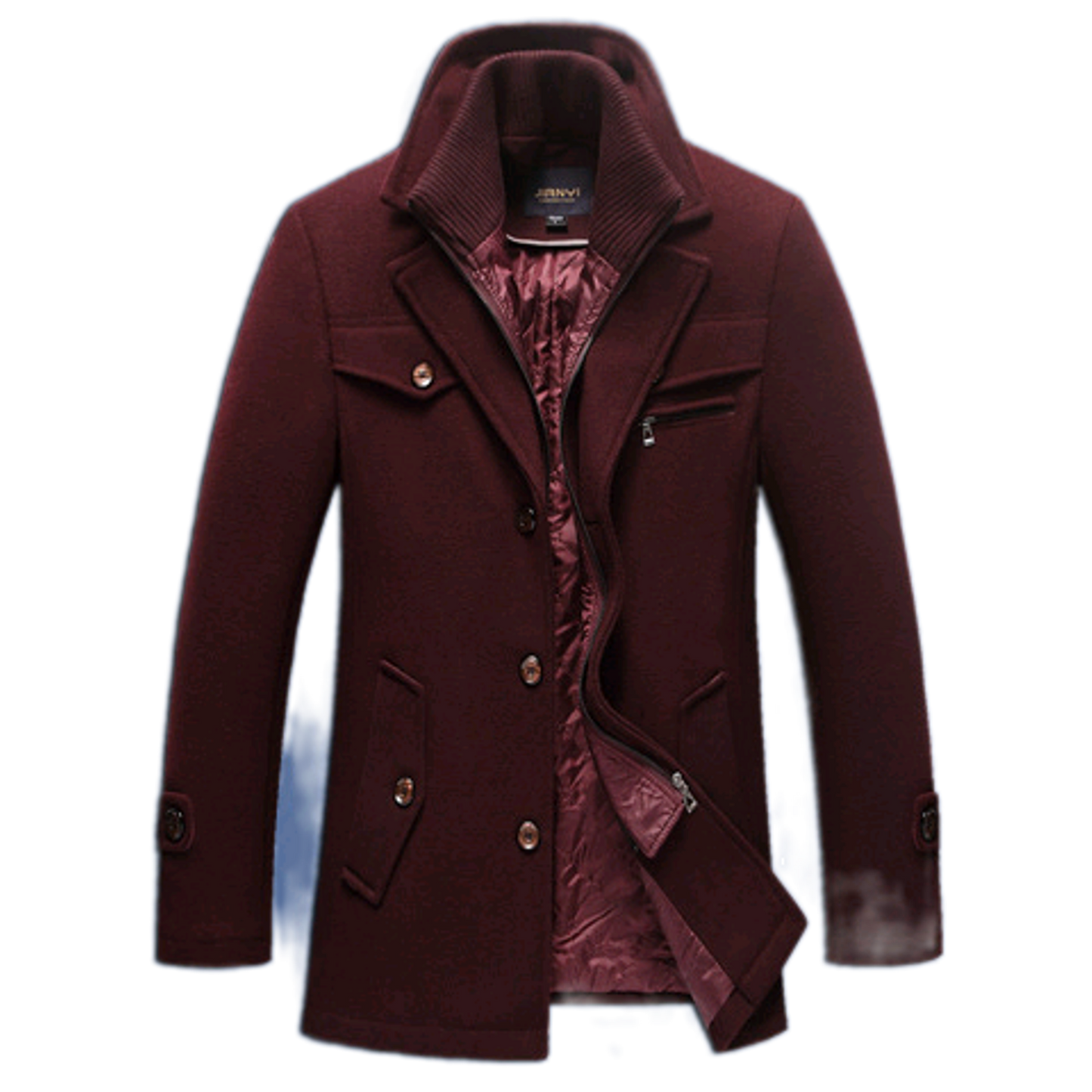 Chaqueta de lana hombre