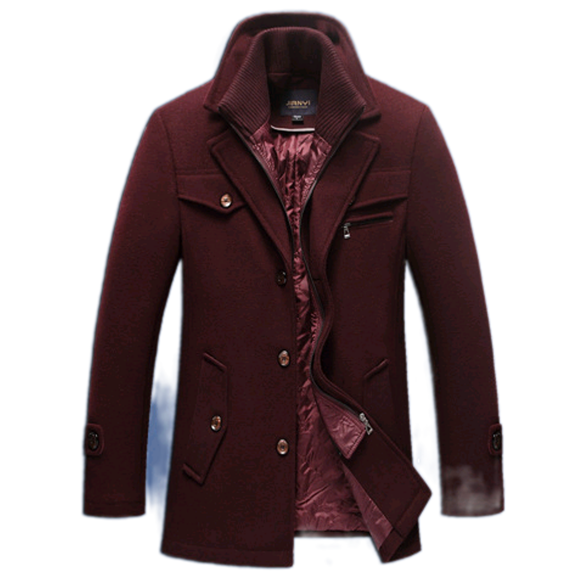 Chaqueta de lana hombre