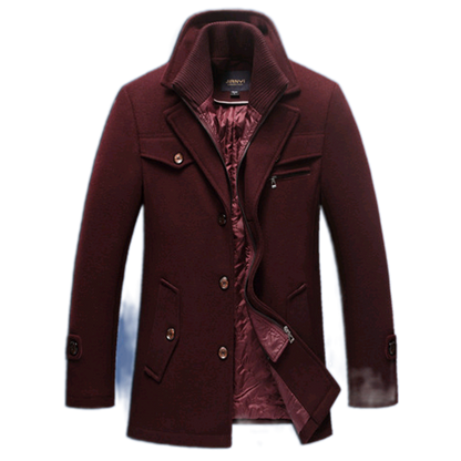Chaqueta de lana hombre