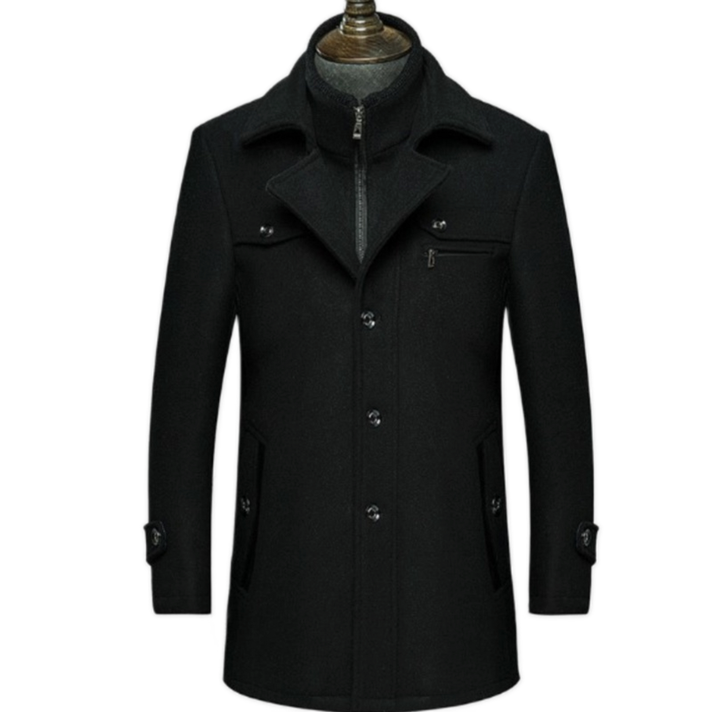Chaqueta de lana hombre