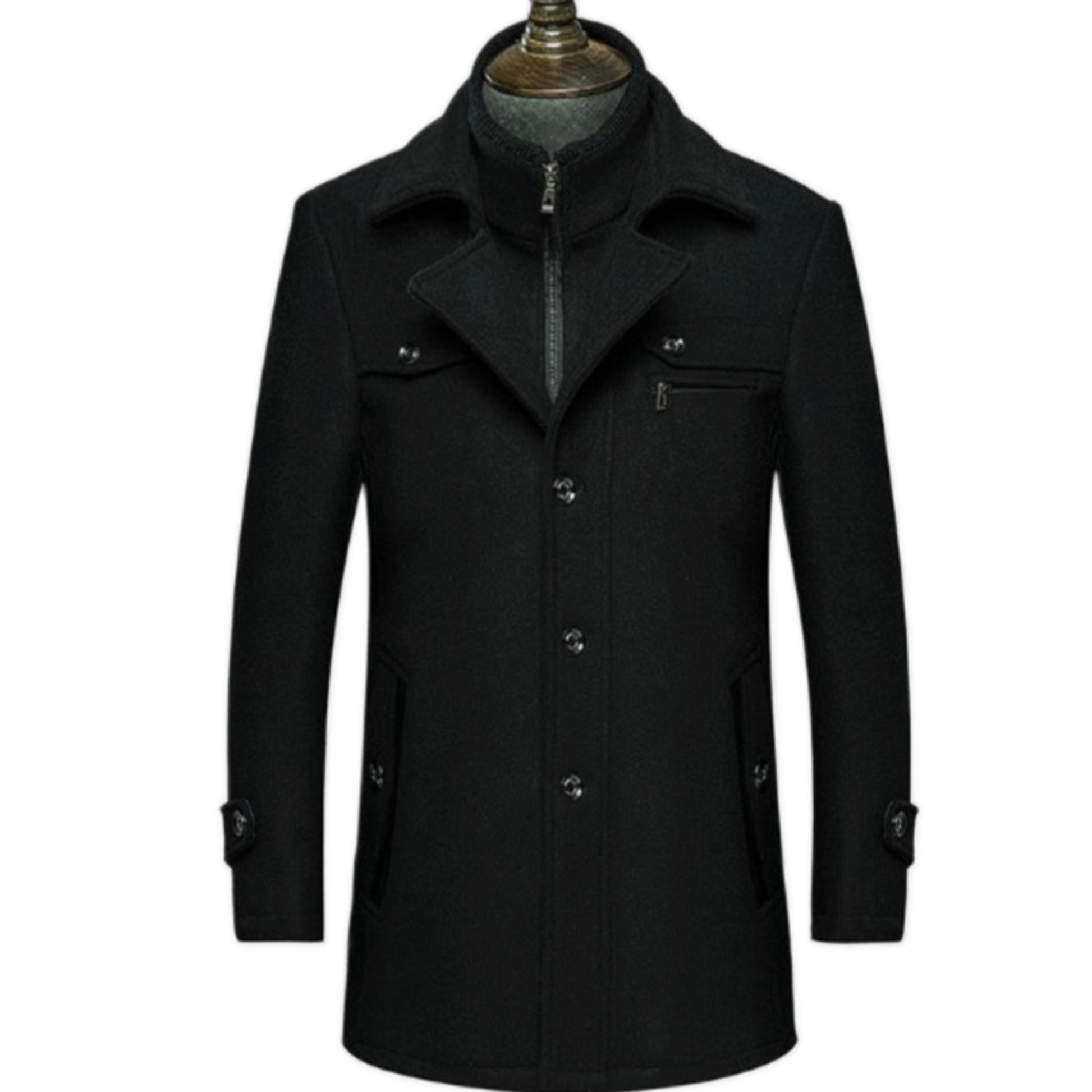 Chaqueta de lana hombre