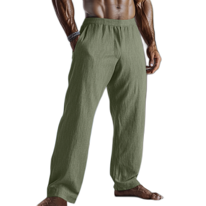 Pantalón de algodón hombre con bolsillo