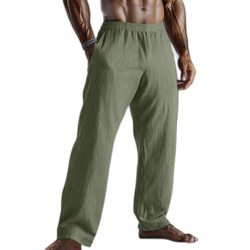 Pantalón de algodón hombre con bolsillo