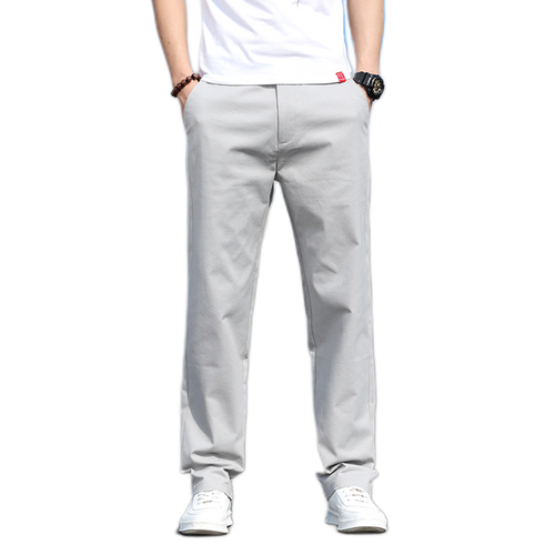 Pantalón de algodón hombre, tonos neutros