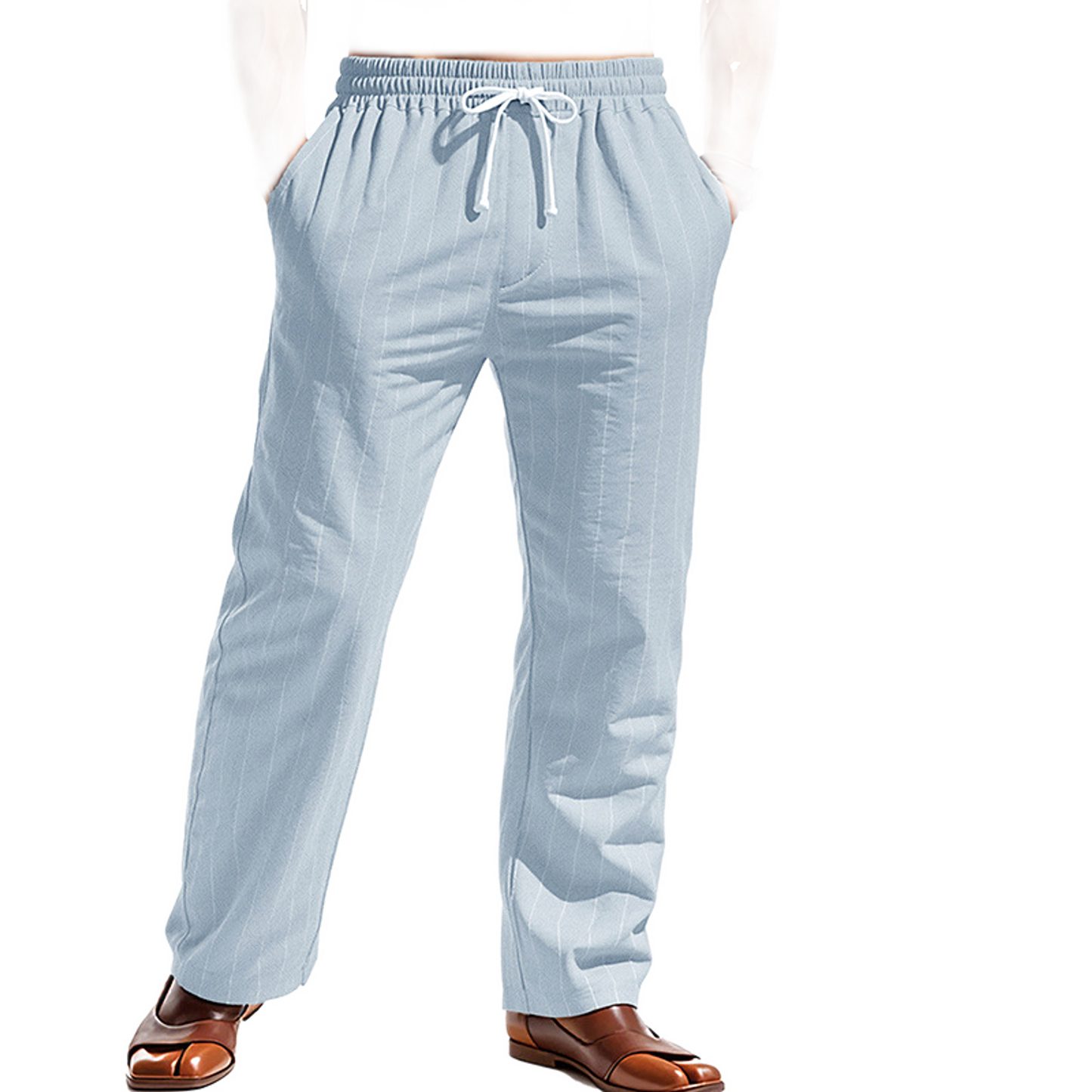 Pantalón de lino hombre