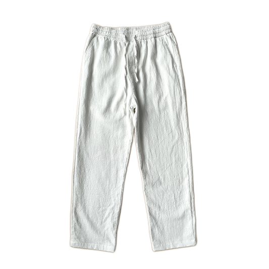 Pantalón de lino hombre, corte suelto
