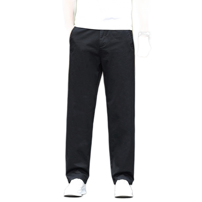 Pantalón de algodón hombre color negro