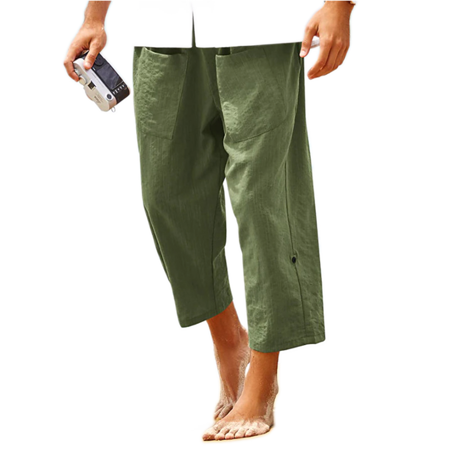 Pantalón de algodón hombre