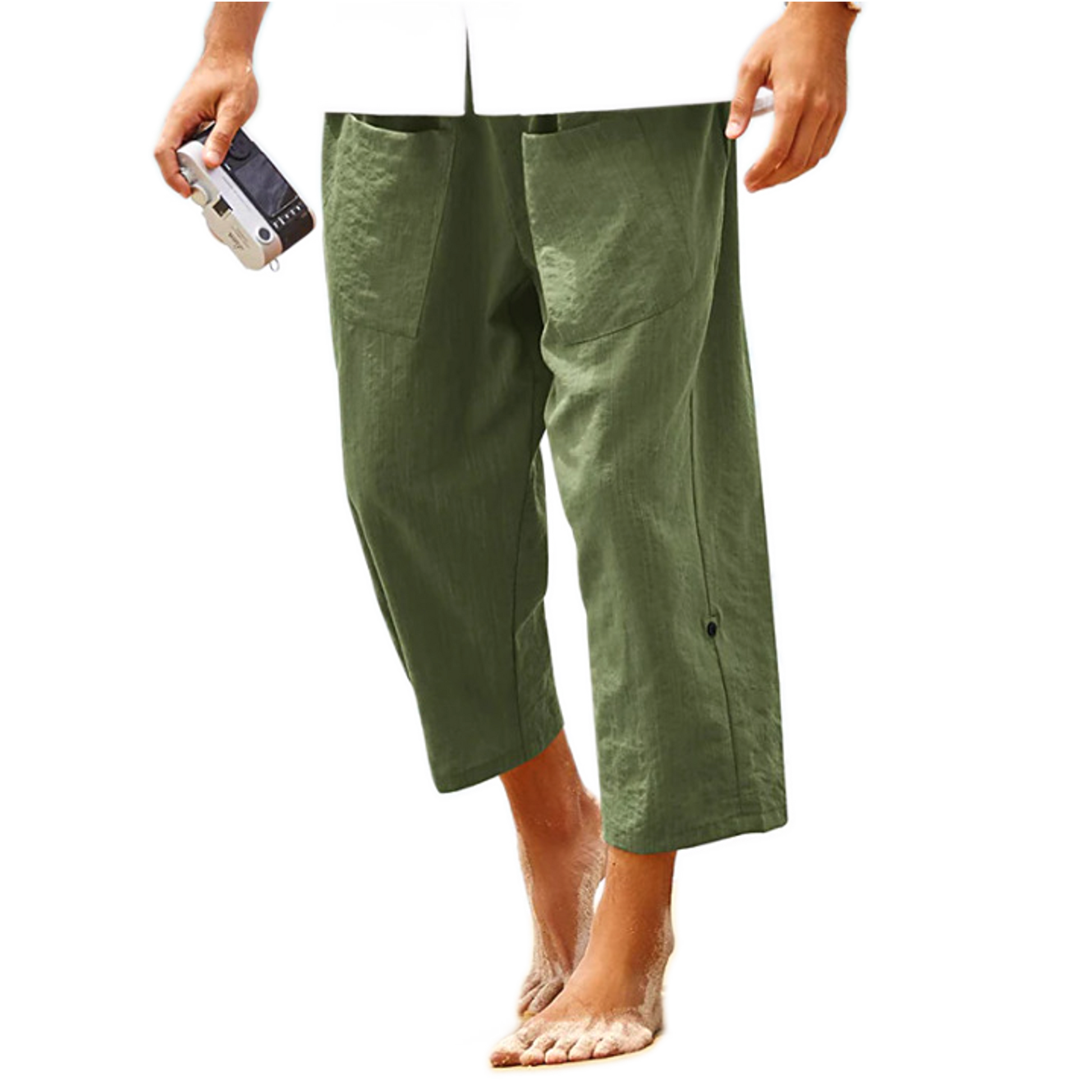 Pantalón de algodón hombre