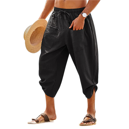 Pantalón de algodón hombre
