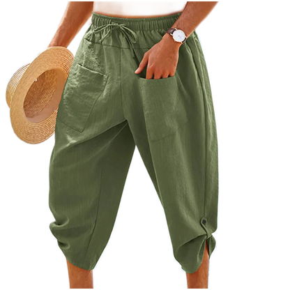 Pantalón de algodón hombre