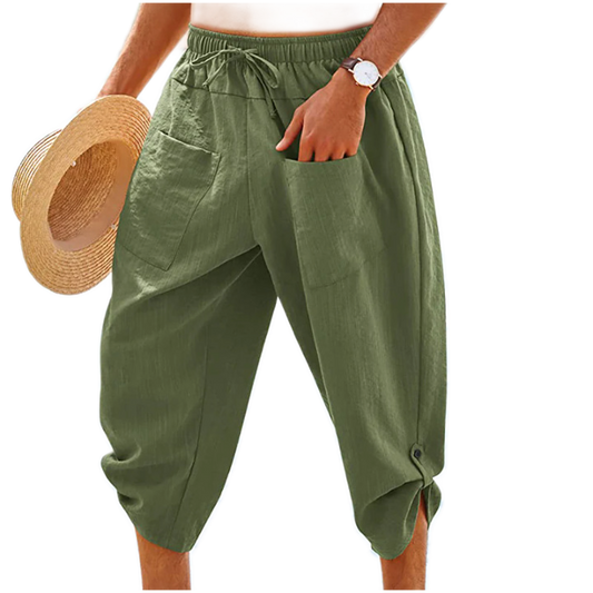 Pantalón de algodón hombre